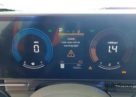 2026 Hyundai Kona Sel Sport z USA, uszkodzony, nr VIN KM8HF3ABXTU357228